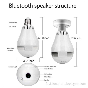 Best-selling Security Secret V380 360 Degrees Bulb Camera